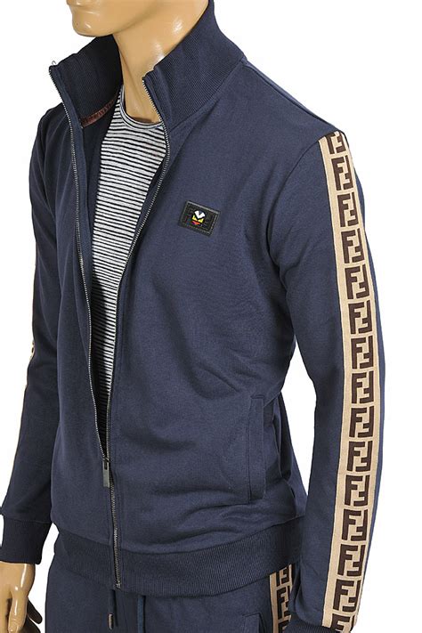 fendi tops mens|Fendi men's tracksuit.